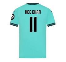 Wolves Hee-chan Hwang #11 Koszulka Wyjazdowa 2025-26 Krótki Rękaw